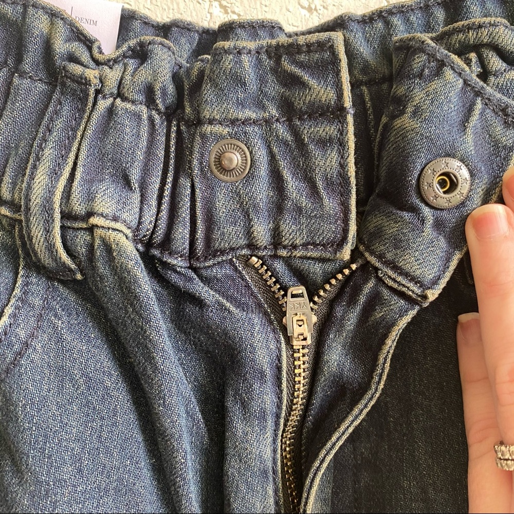 NWT WeWoreWhat Paper Bag Buckle Jeans - Picture 8 of 9